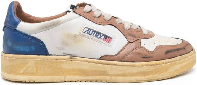 Autry Super Vintage high-top sneakers Beige