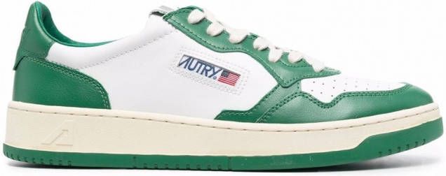 Autry Tweekleurige sneakers Wit