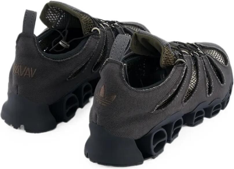 AVAVAV x adidas Originals Megaride uitgesneden sneakers Grijs - Foto 4