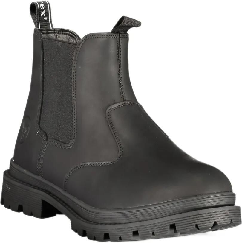 Avirex elasticated-panel ankle boots Zwart - Foto 3