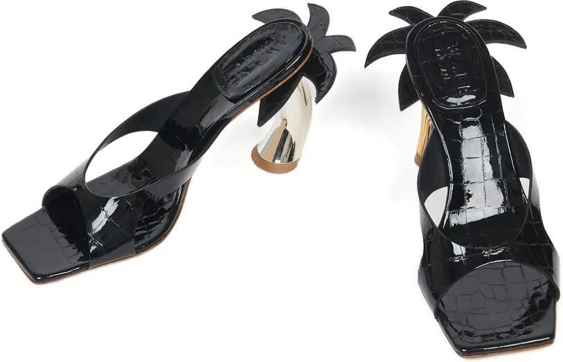 A.W.A.K.E. Mode 90 mm Chiara pumps met palmboom Zwart - Foto 5