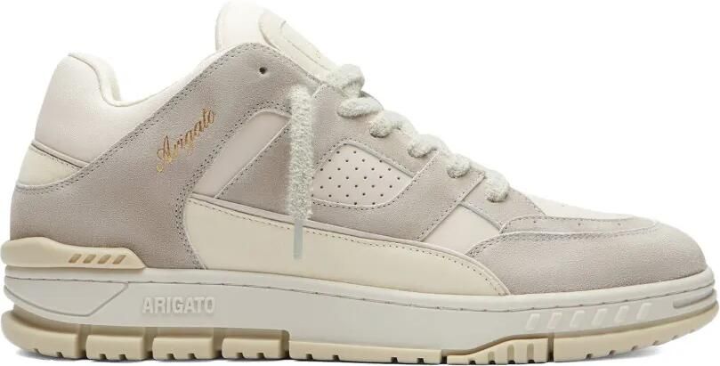 Axel Arigato Area Lo sneakers met suède vlakken Beige