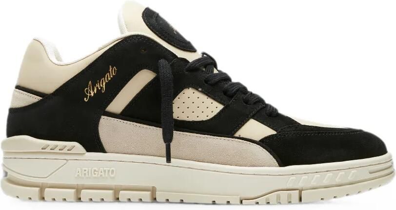 Axel Arigato Area Lo suède sneakers met vlakken Zwart