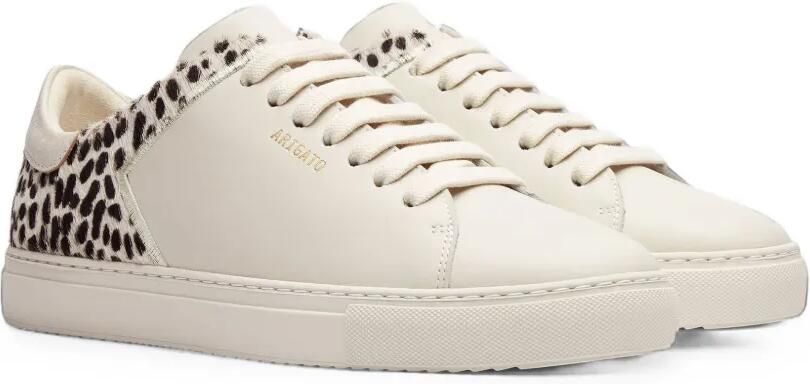 Axel Arigato Clean 90 sneakers met luipaardprint Beige