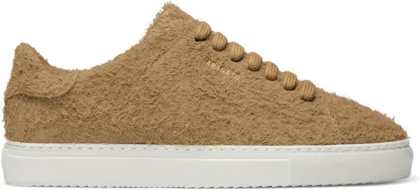 Axel Arigato Clean 90 sneakers van harig suède Beige