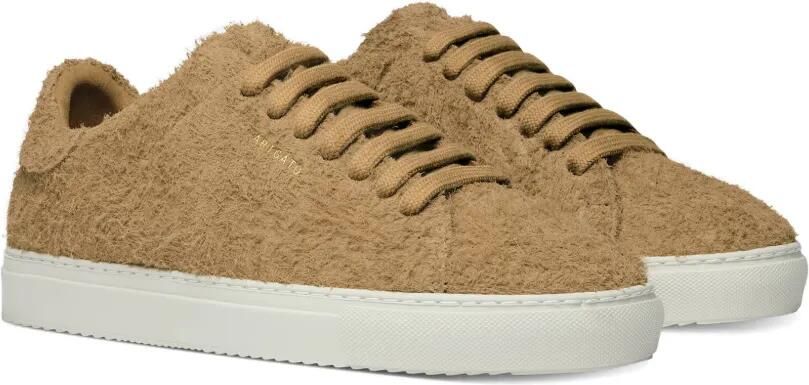Axel Arigato Clean 90 sneakers van harig suède Beige - Foto 3