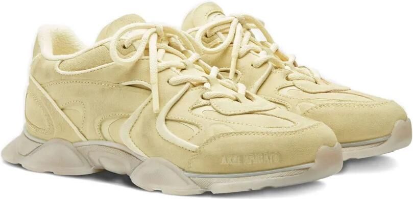 Axel Arigato Leren sneakers met vlakken Geel
