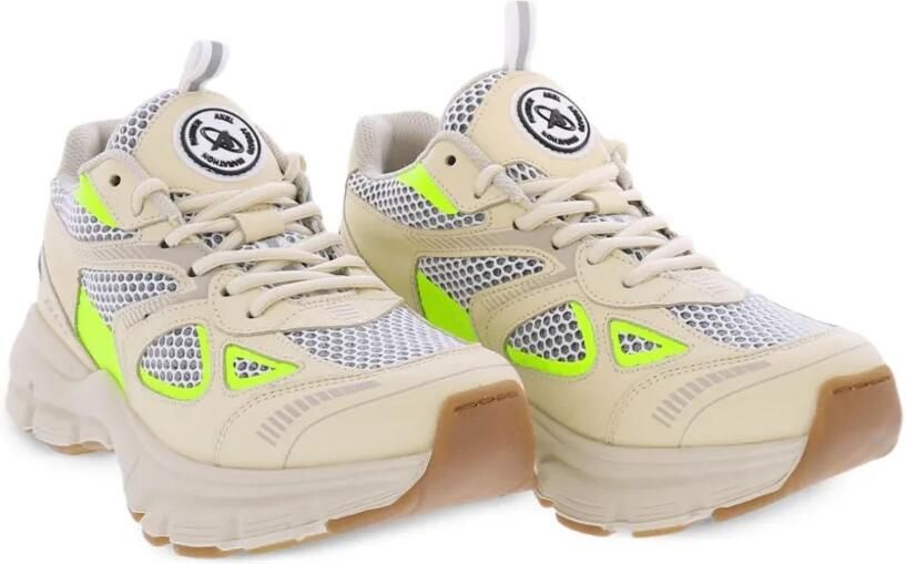 Axel Arigato Marathon Runner sneakers met veters Beige - Foto 4