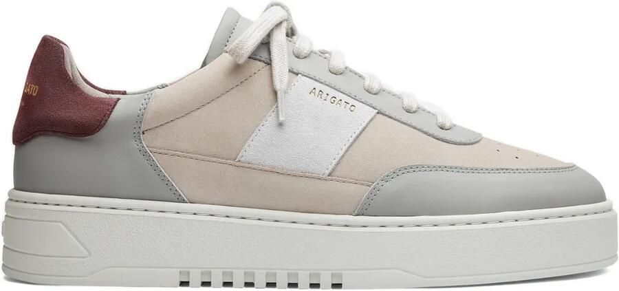 Axel Arigato Orbit leren sneakers met vlakken Beige