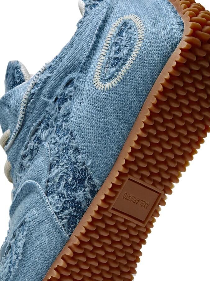 Axel Arigato Slow Runner denim low-top sneakers met franje Blauw - Foto 2