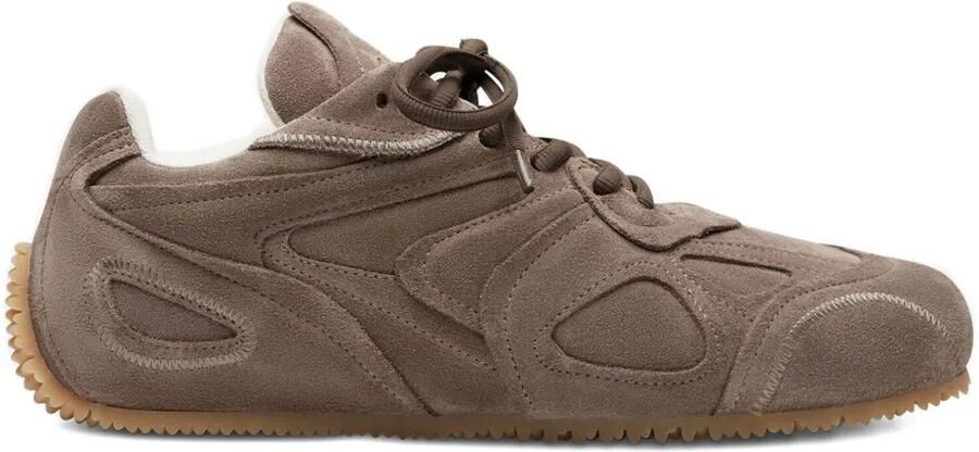 Axel Arigato Slow Runner gelaagde suède sneakers Bruin