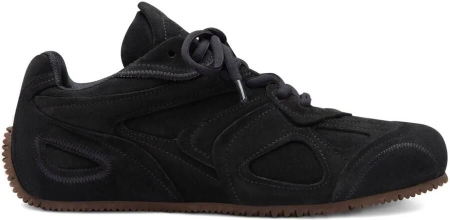 Axel Arigato Slow Runner gelaagde suède sneakers Zwart