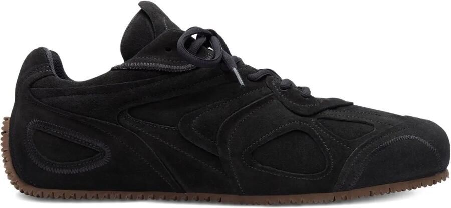 Axel Arigato Slow Runner sneakers met suède vlakken Zwart