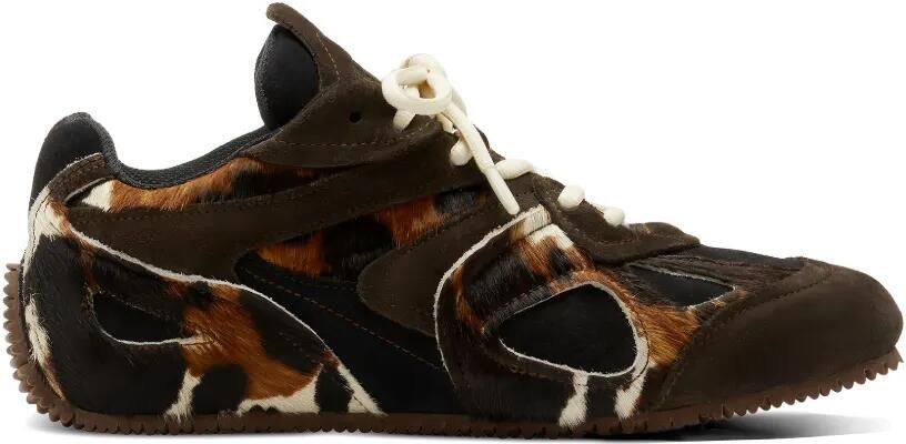 Axel Arigato Slow sneakers met dierenpatroon Bruin