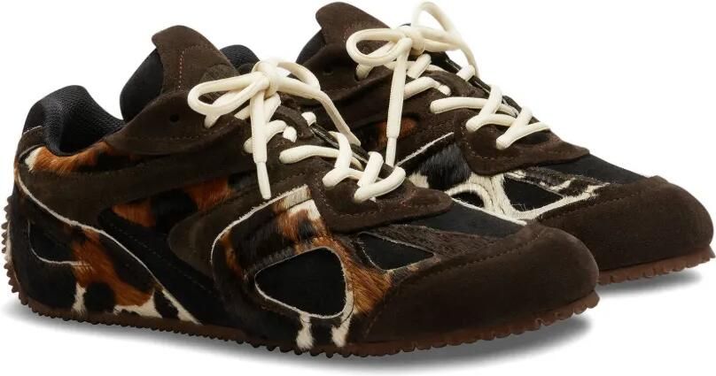 Axel Arigato Slow sneakers met dierenpatroon Bruin - Foto 4