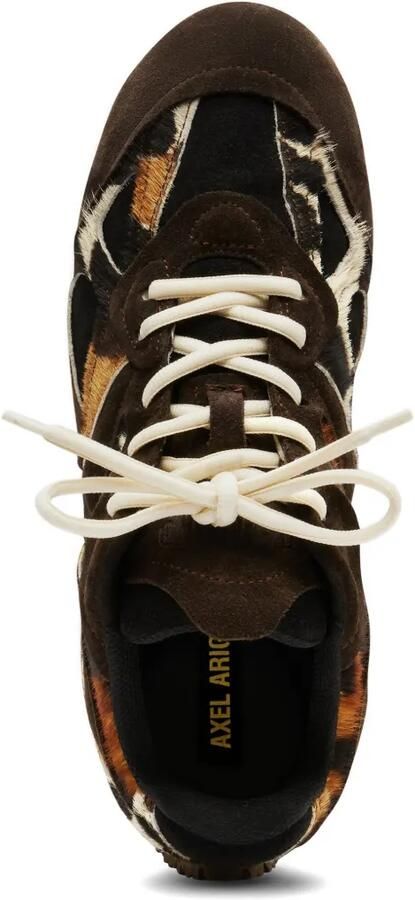 Axel Arigato Slow sneakers met dierenpatroon Bruin - Foto 3