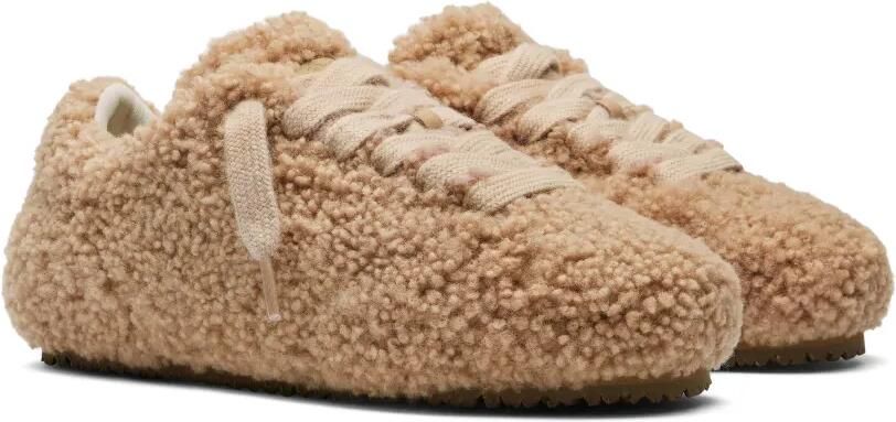 Axel Arigato Tact sneakers met lammy-effect Beige