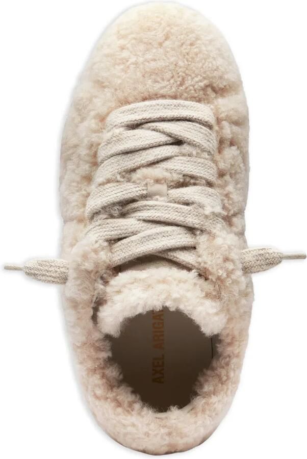 Axel Arigato Tact sneakers met lammy-effect Beige - Foto 2