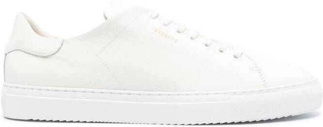 Axel Arigato Clean 90 sneakers van bewerkt leer Beige