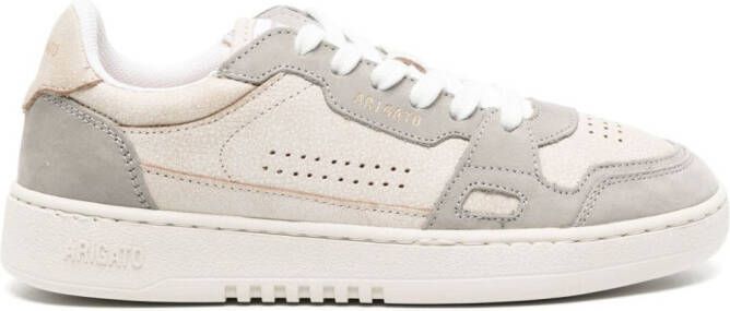 Axel Arigato Dice Lo suède sneakers met vlakken Beige