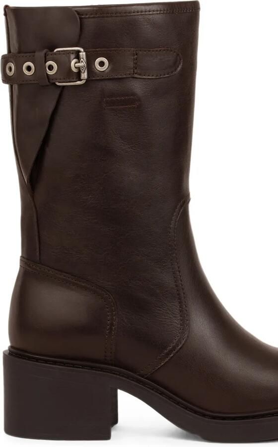 Ba&Sh Cameron bikerlaarzen met gespdetail Bruin