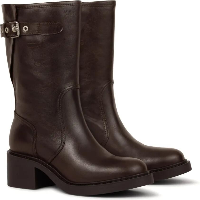 Ba&Sh Cameron bikerlaarzen met gespdetail Bruin - Foto 3