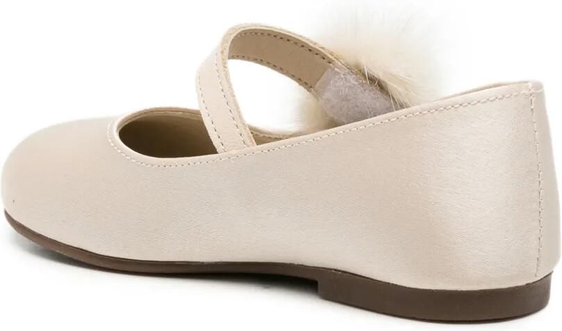 BabyWalker Ballerina's met afwerking Beige - Foto 3