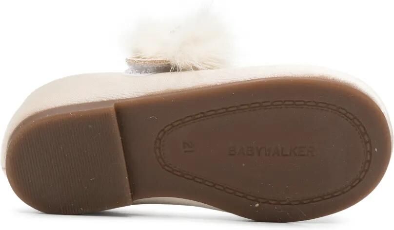 BabyWalker Ballerina's met afwerking Beige - Foto 4