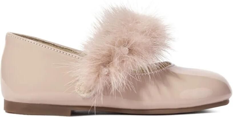 BabyWalker Ballerina's met afwerking Roze