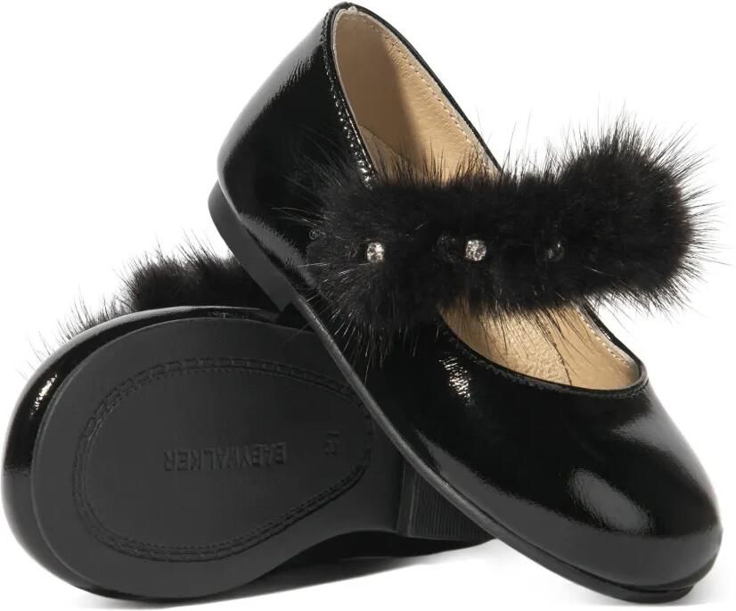 BabyWalker Ballerina's met afwerking Zwart - Foto 3