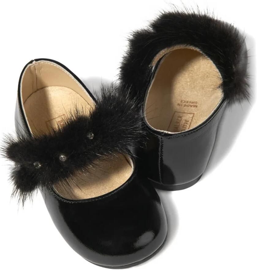 BabyWalker Ballerina's met afwerking Zwart - Foto 2