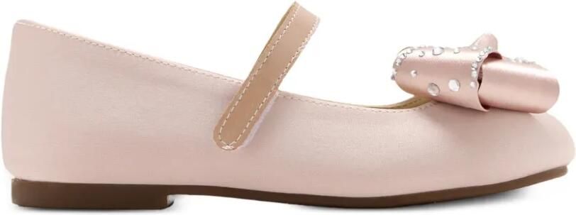 BabyWalker Ballerina's met kristallen strik Roze