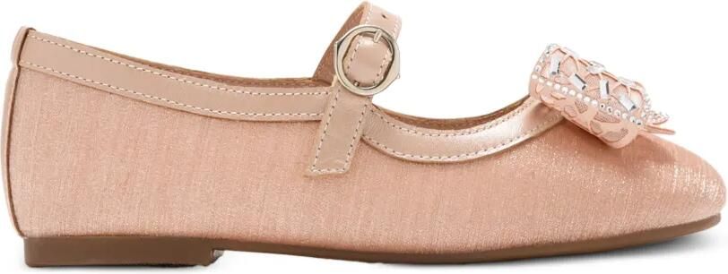 BabyWalker Ballerina's met kristallen strik Roze