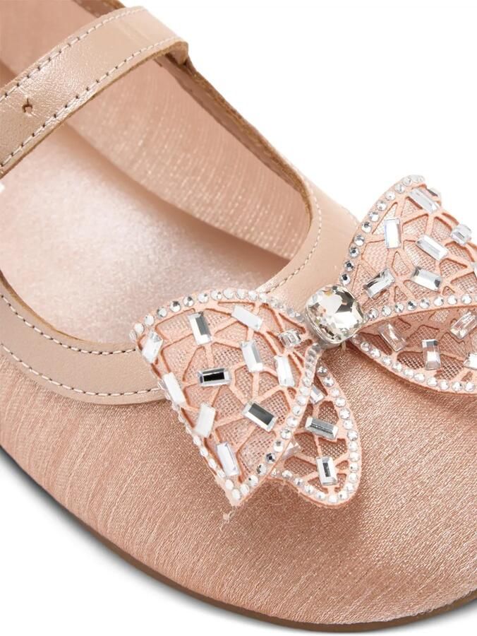 BabyWalker Ballerina's met kristallen strik Roze - Foto 2