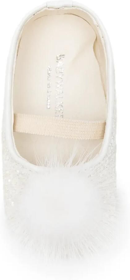 BabyWalker Ballerina's met pompon Beige - Foto 2