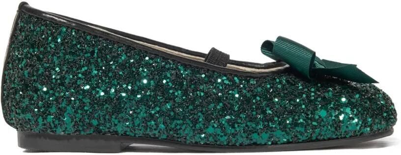 BabyWalker Ballerina's verfraaid met kristallen Groen