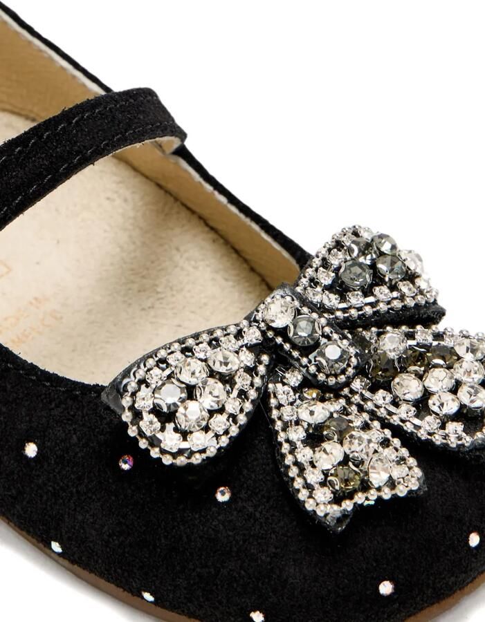 BabyWalker Ballerina's verfraaid met stras Zwart - Foto 2