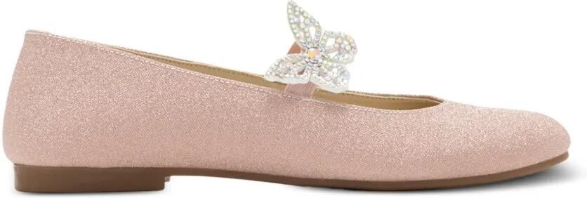 BabyWalker Ballerina's verfraaid met vlinders Roze