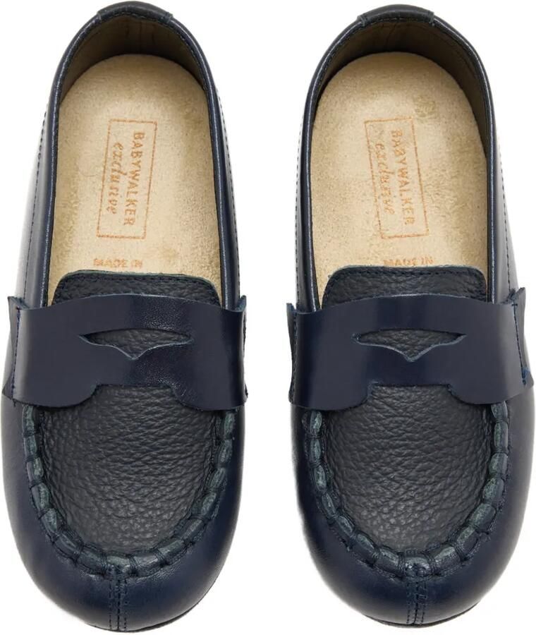 BabyWalker Gaucho leren penny loafers Blauw - Foto 2