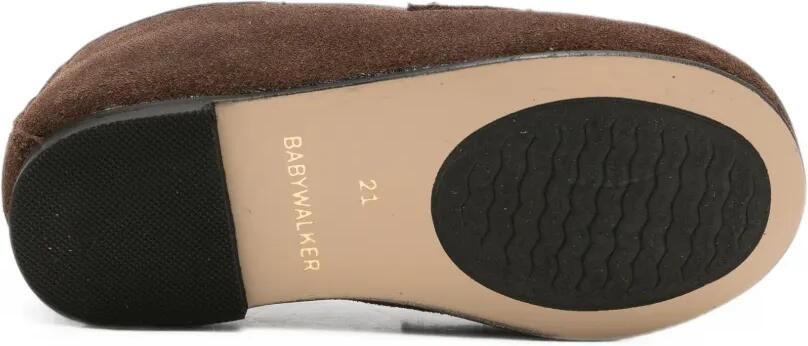BabyWalker Loafers met suède afwerking Bruin - Foto 3