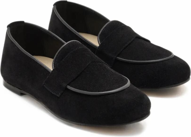 BabyWalker suede penny loafers Zwart - Foto 2