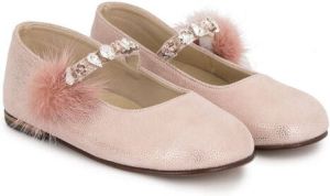 BabyWalker Ballerina's verfraaid met stras Roze