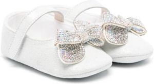 BabyWalker Ballerina's met strikdetail Wit