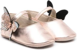 BabyWalker Ballerina's met vlinderdetail Goud