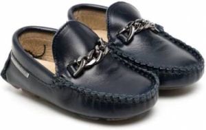 BabyWalker Loafers met schakelketting Zwart
