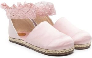 BabyWalker Espadrilles met enkelbandjes Roze