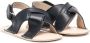 BabyWalker Leren sandalen Blauw - Thumbnail 1