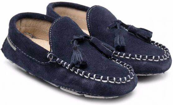 BabyWalker Loafers met kwastje Blauw