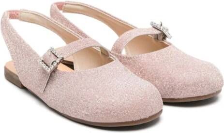 BabyWalker Mary Jane ballerina's Roze