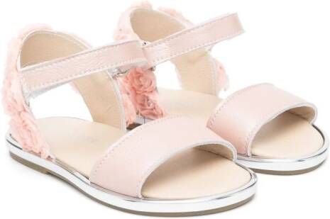 BabyWalker Restraint sandalen met metallic-effect Roze